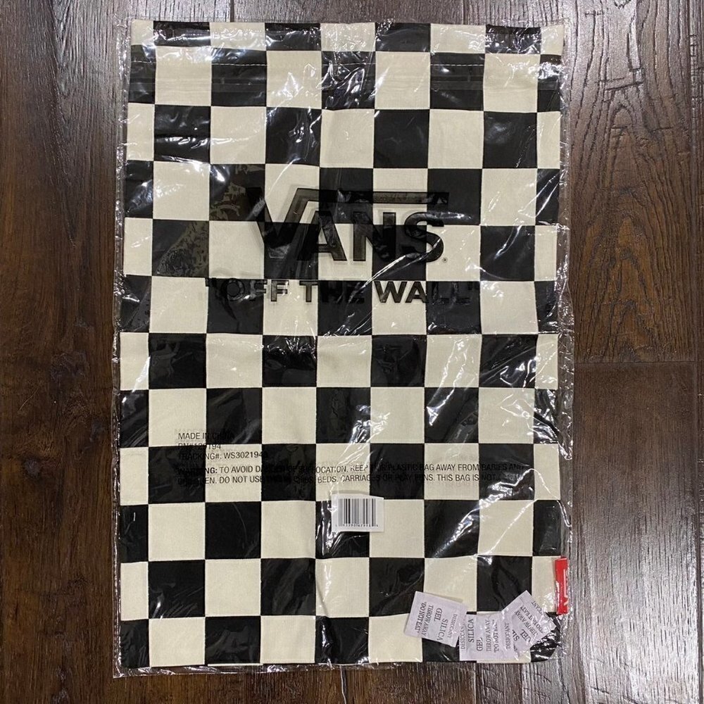 VANS Family Checkerboard Shoe Bag